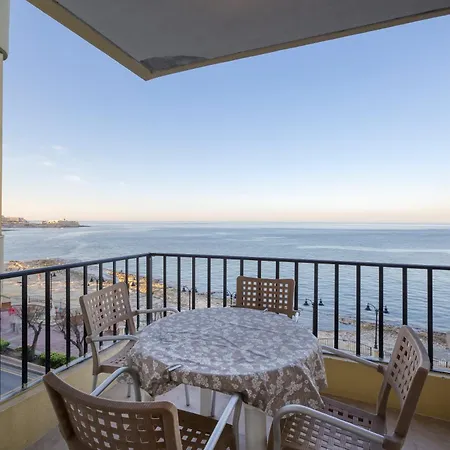Seafront With Balcony & Sea Views By Jl דירה סליאמה